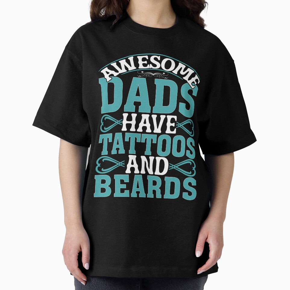 Dad's Tattoos and Beards by Moremon T-Shirts, Hoodie, Sweatshirt | BlankRebels.com (Image 2)