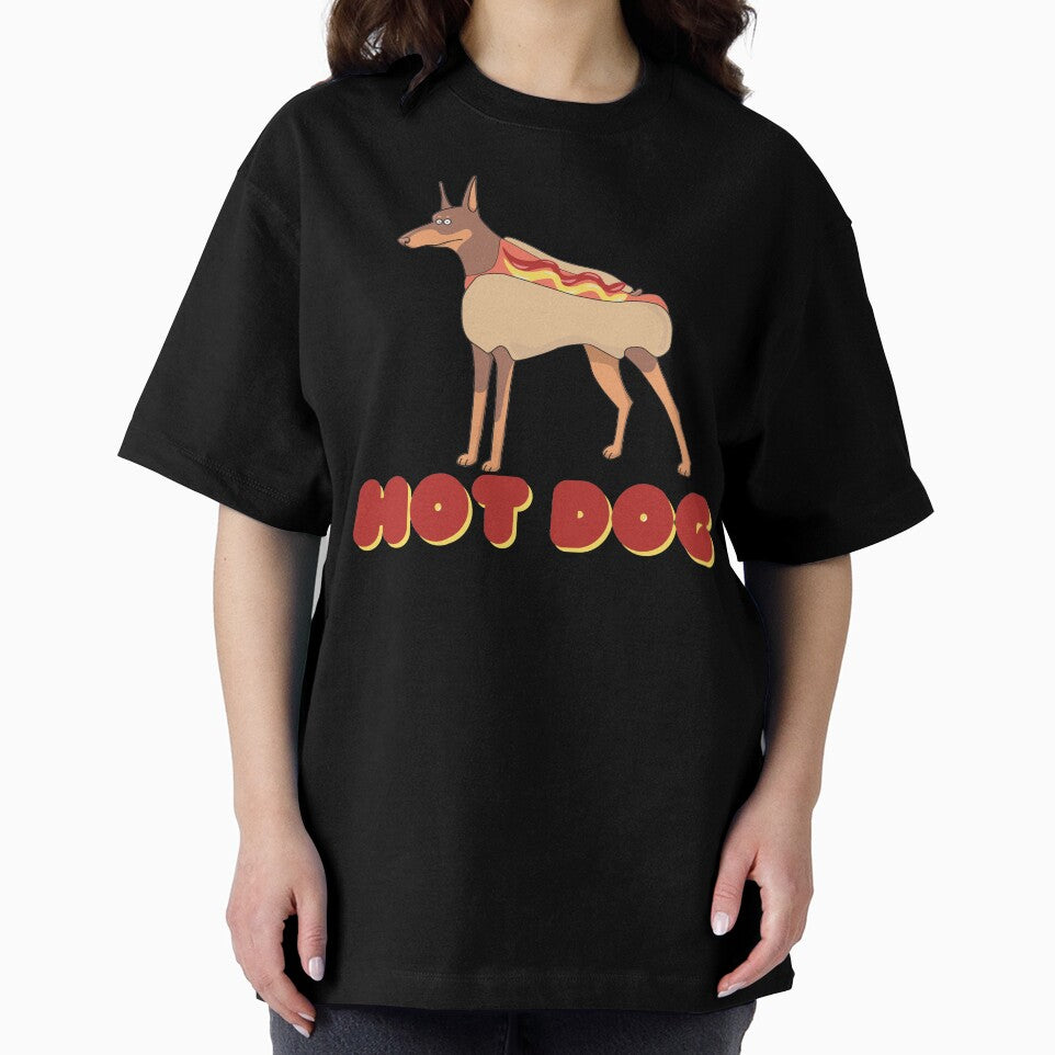 Hot Dog Cute Funny Food Animal Pun by RichTeeDesigns