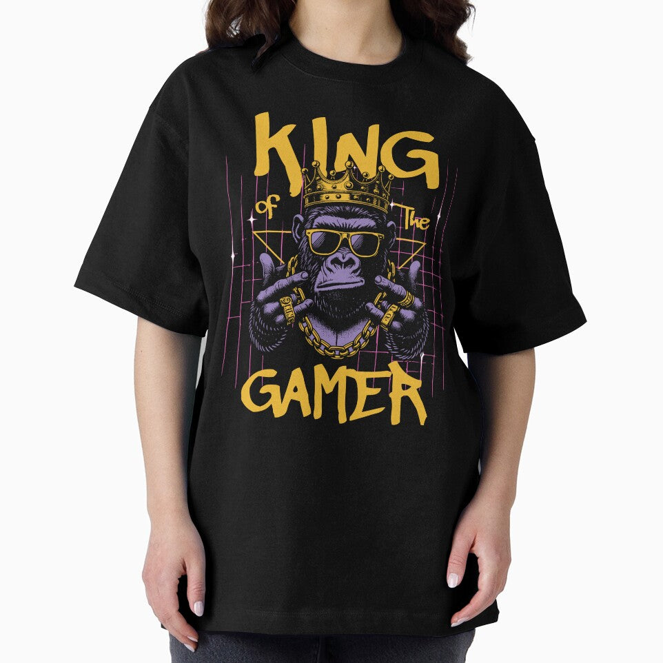 King of the Gamer by KingzDezign T-Shirts, Hoodie, Sweatshirt | BlankRebels.com (Image 2)
