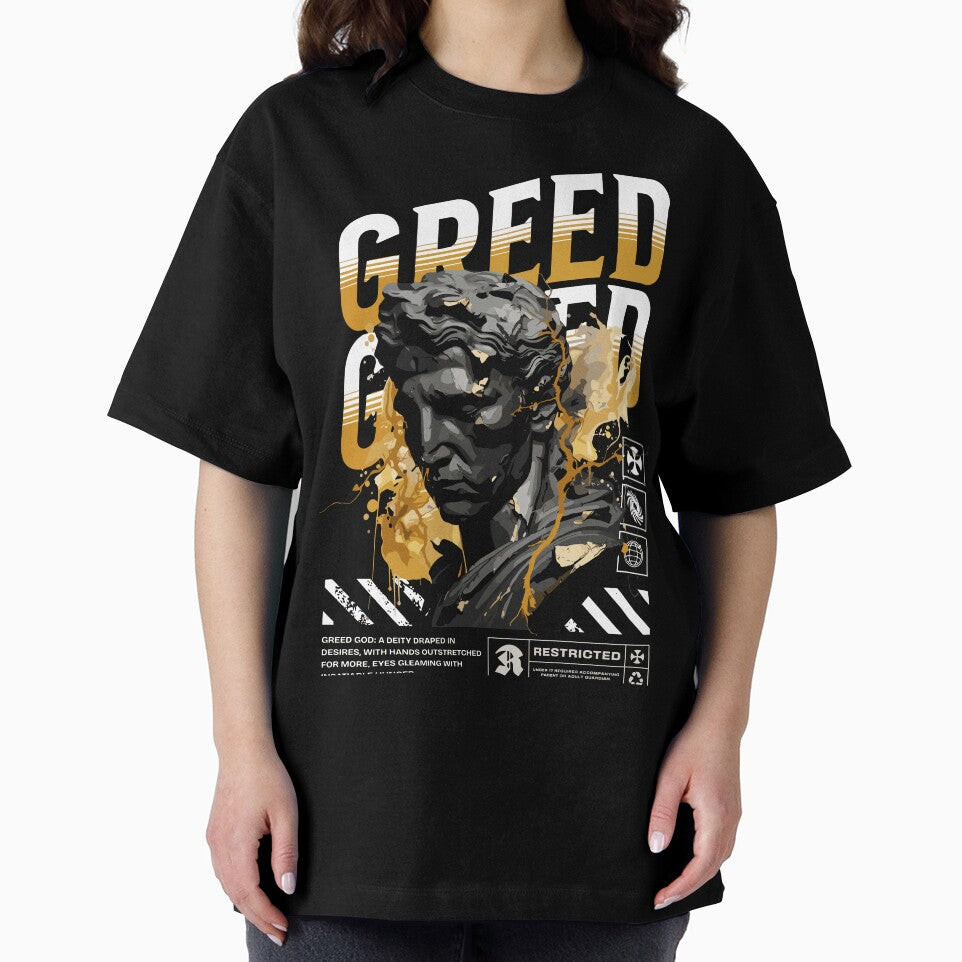 god of greed Streetwear by NF Designs Studio DTF T-Shirts, Hoodie, Sweatshirt | BlankRebels.com (Image 2)