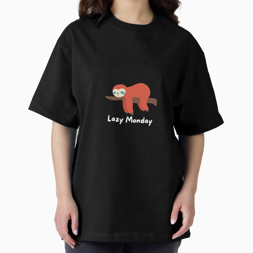 lazy monday T-shirt by momensalhab