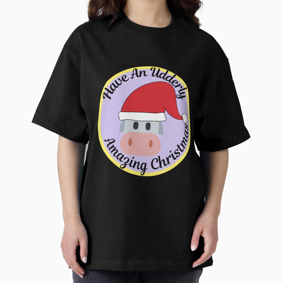 Cute and Funny Christmas Cow Pun by DylanJones1