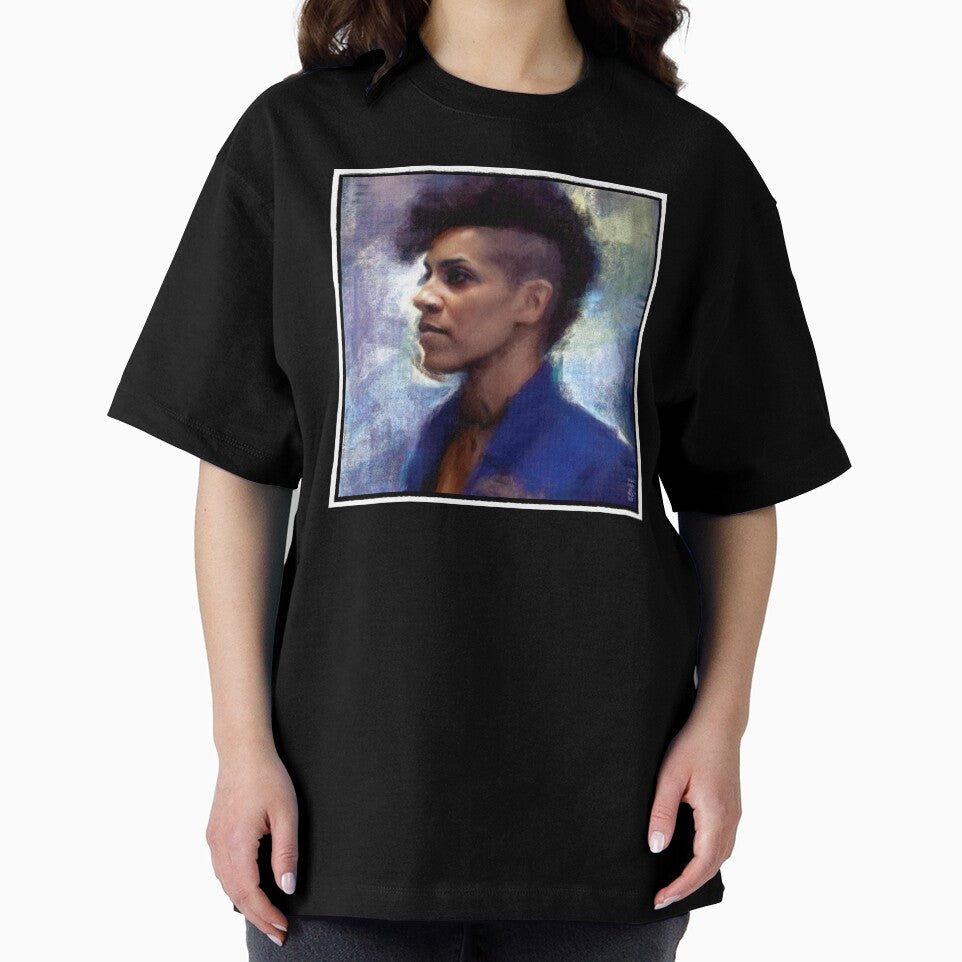 Naomi Painted Portrait for Screaming Firehawks by orionlodubyal T-Shirts, Hoodie, Sweatshirt | BlankRebels.com (Image 2)