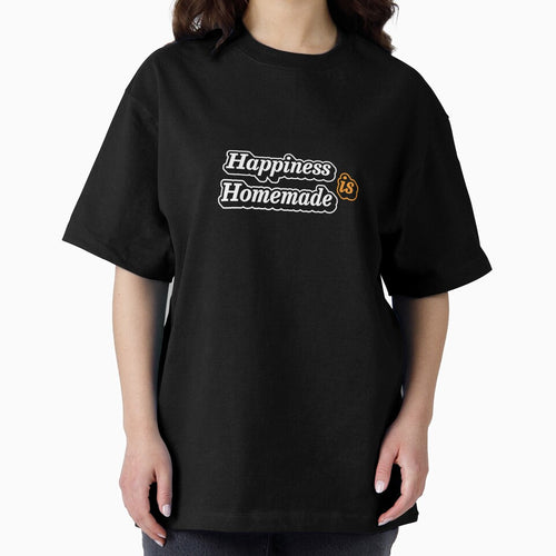 'Happiness is Homemade' Modern Typography by trepiu T-Shirts, Hoodie, Sweatshirt | BlankRebels.com (Image 2)
