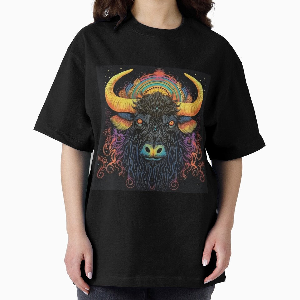 Majestic Bison Face  Wildlife Art by JojoArtEvo T-Shirts, Hoodie, Sweatshirt | BlankRebels.com (Image 2)