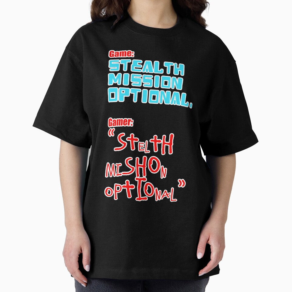 Stealth Mission Optional by JoseloRochaArt T-Shirts, Hoodie, Sweatshirt | BlankRebels.com (Image 2)