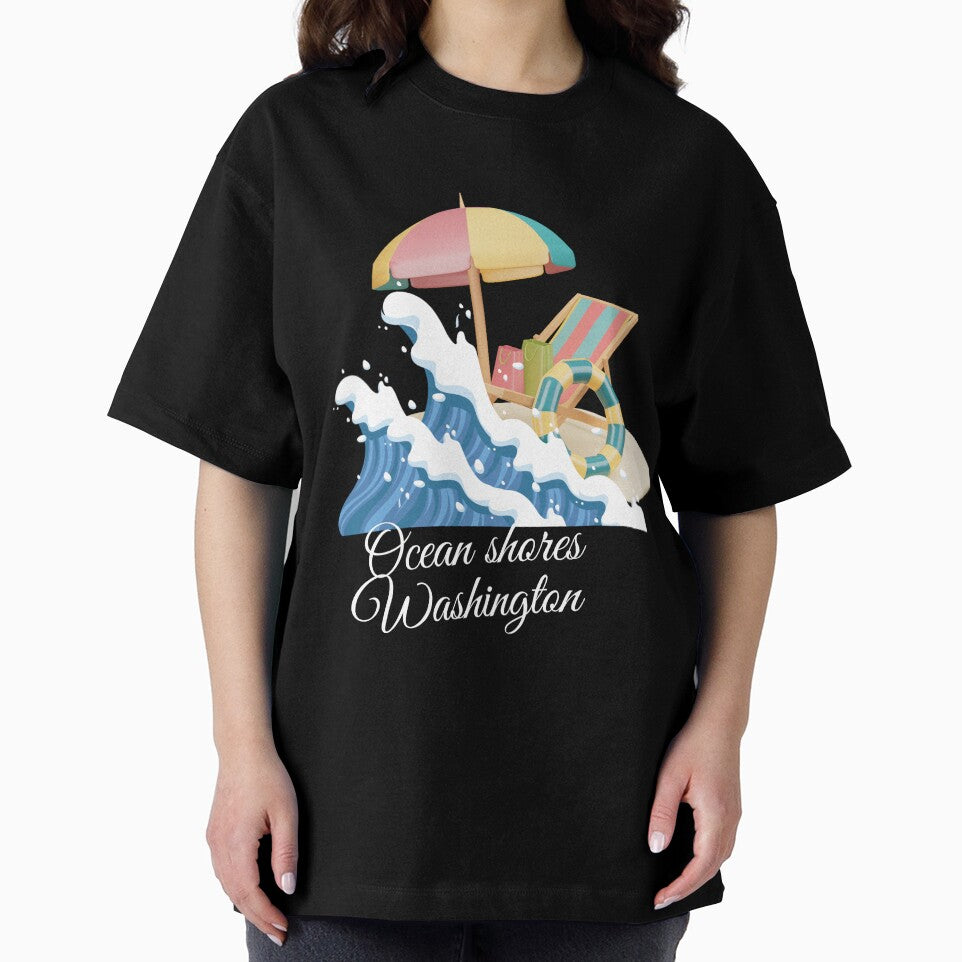 Ocean shores Washington cool design ?️? by Basma Store T-Shirts, Hoodie, Sweatshirt | BlankRebels.com (Image 2)