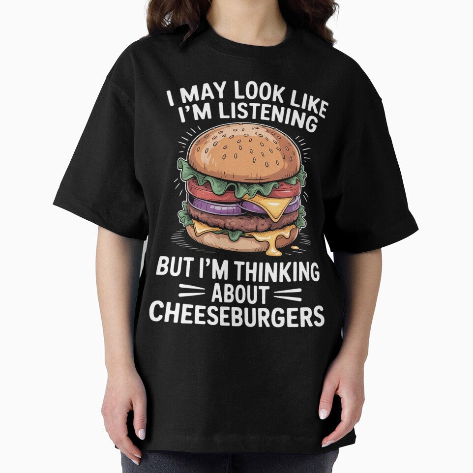 Funny Cheeseburger For Men Women Burger Lovers by tiemacopaxer T-Shirts, Hoodie, Sweatshirt | BlankRebels.com (Image 2)