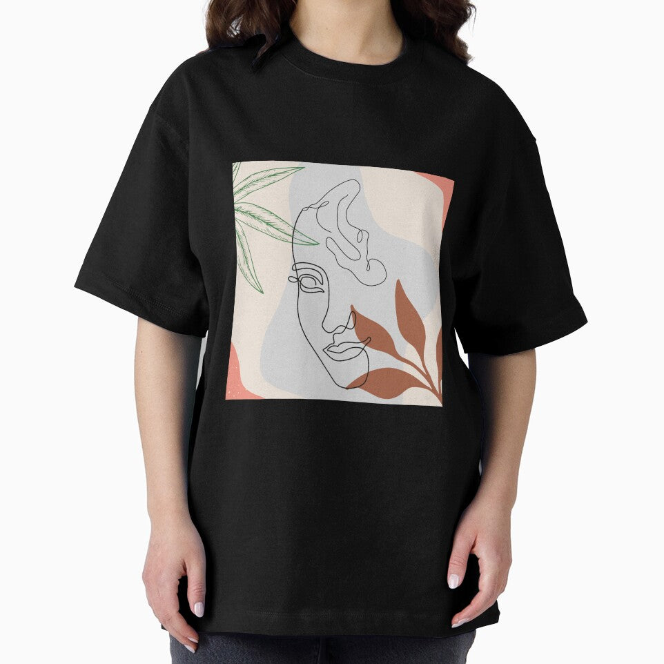 abstract minimalist line by LU NA