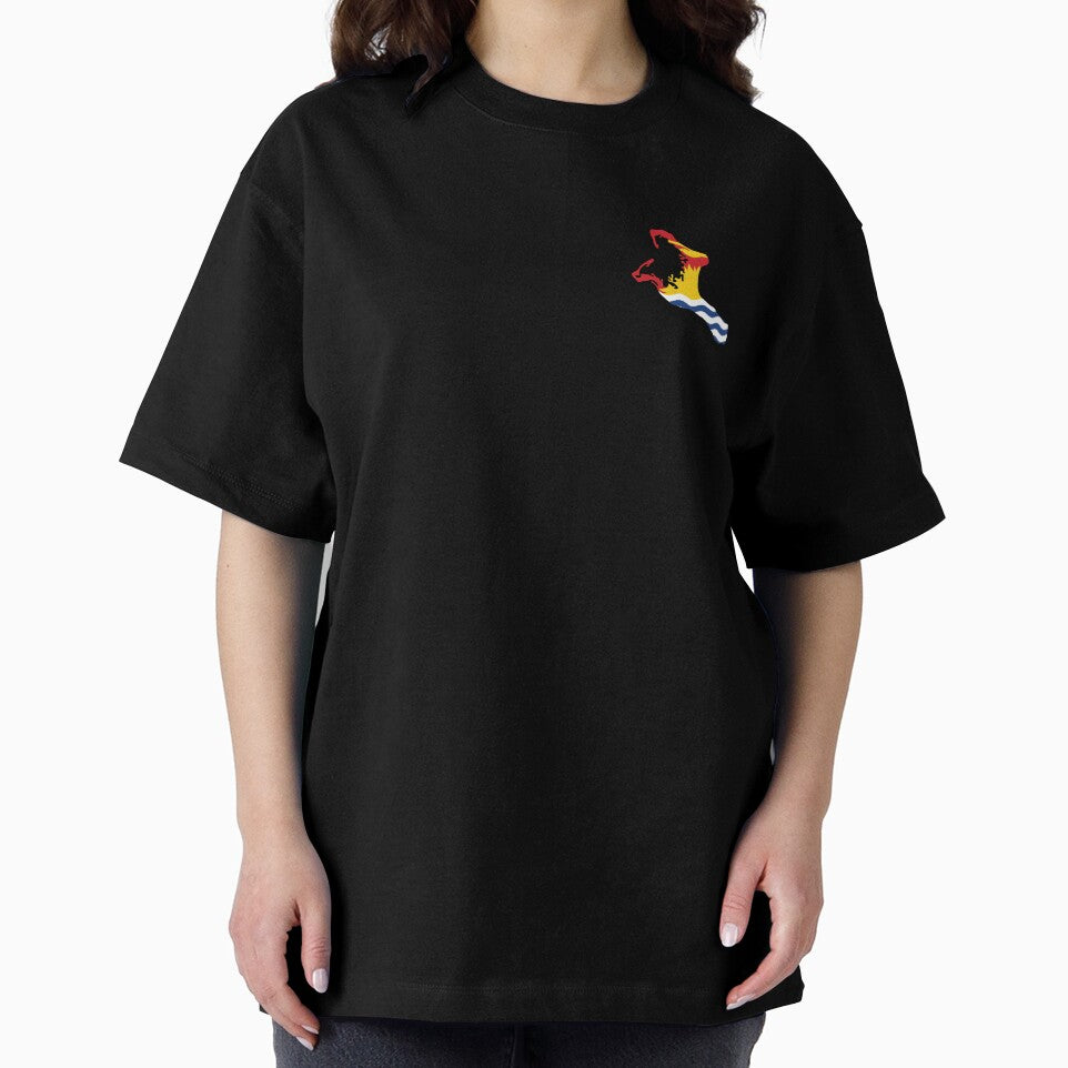 Flag Map of Kiribati by feether-store