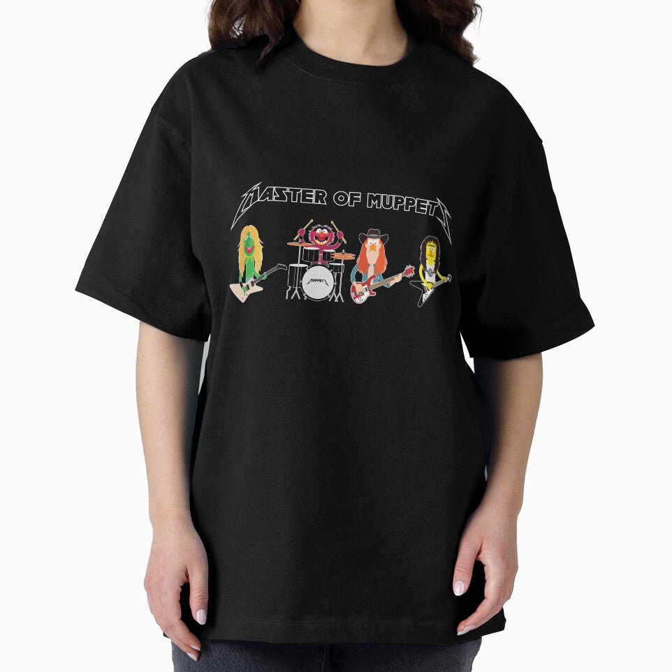 Master Muppets (Horizontal) Muppets As Metallica Band T-Shirts, Hoodie, Sweatshirt