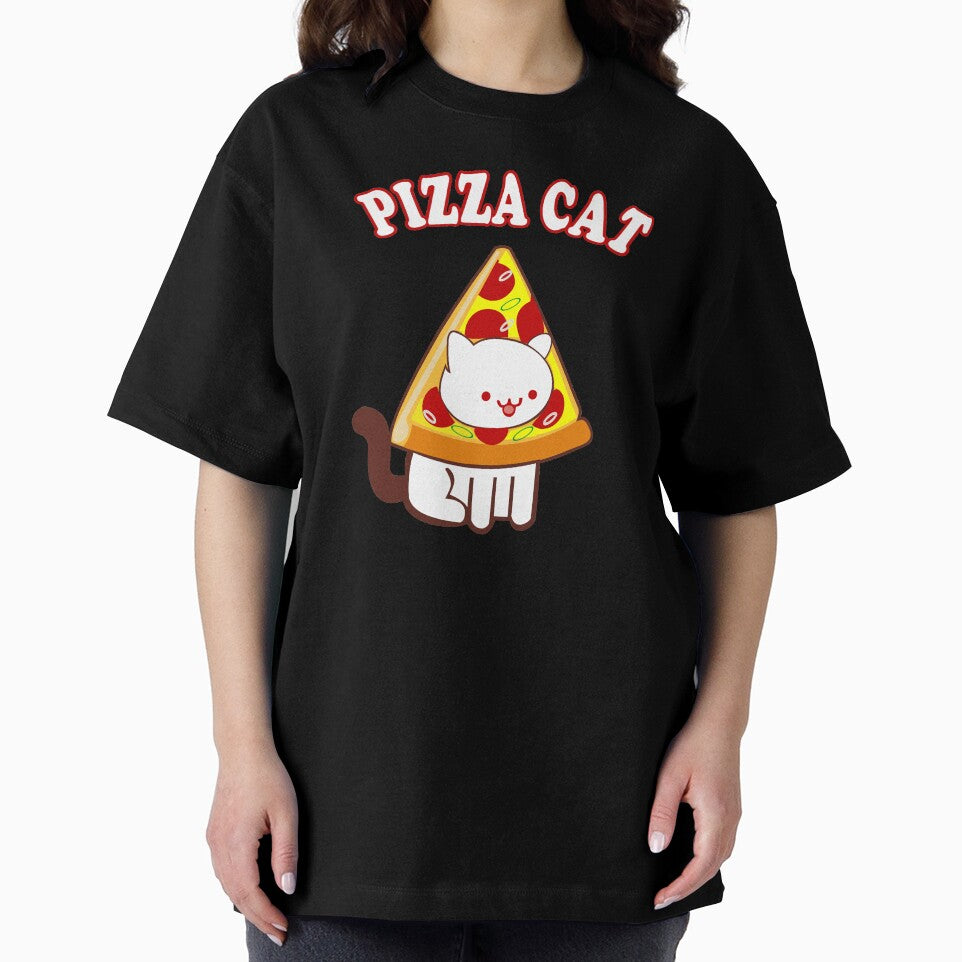 Pizza Cat by crazydesigns007 T-Shirts, Hoodie, Sweatshirt | BlankRebels.com (Image 2)