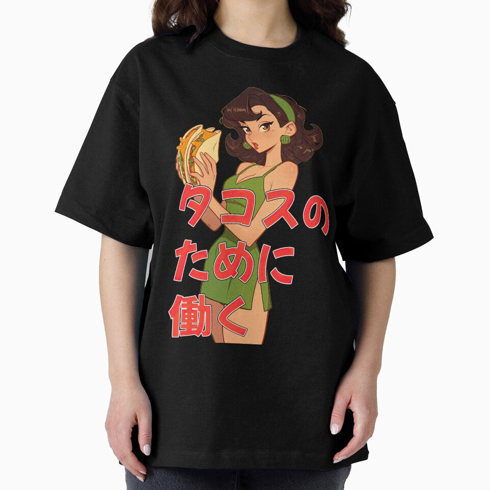 Will work for taco's  (jap) by obstinator T-Shirts, Hoodie, Sweatshirt | BlankRebels.com (Image 2)