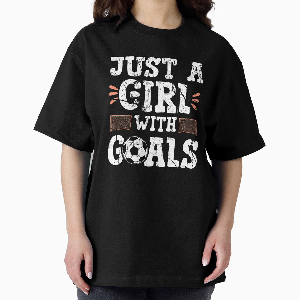 Funny Gifts For Soccer Players Girls and Designns Goals Quote by CrookedCreek