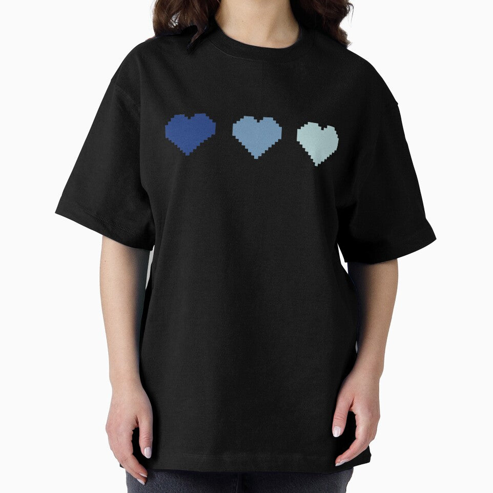 My blue fading heart by VZORY
