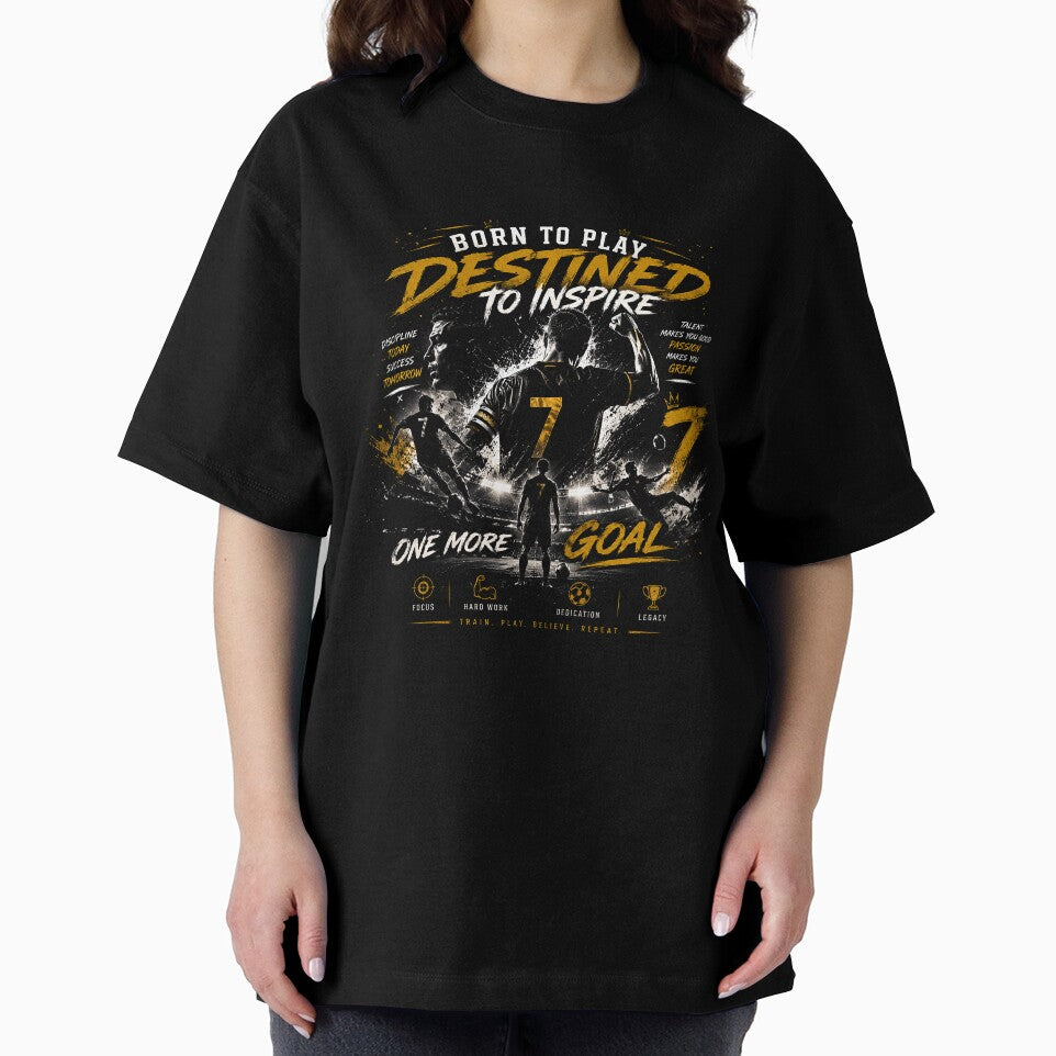 Born To Play Destined To Inspire Soccer Shirt | One More Goal Football Fan Tee | FIFA 2026 Inspired Design by thepixfactory