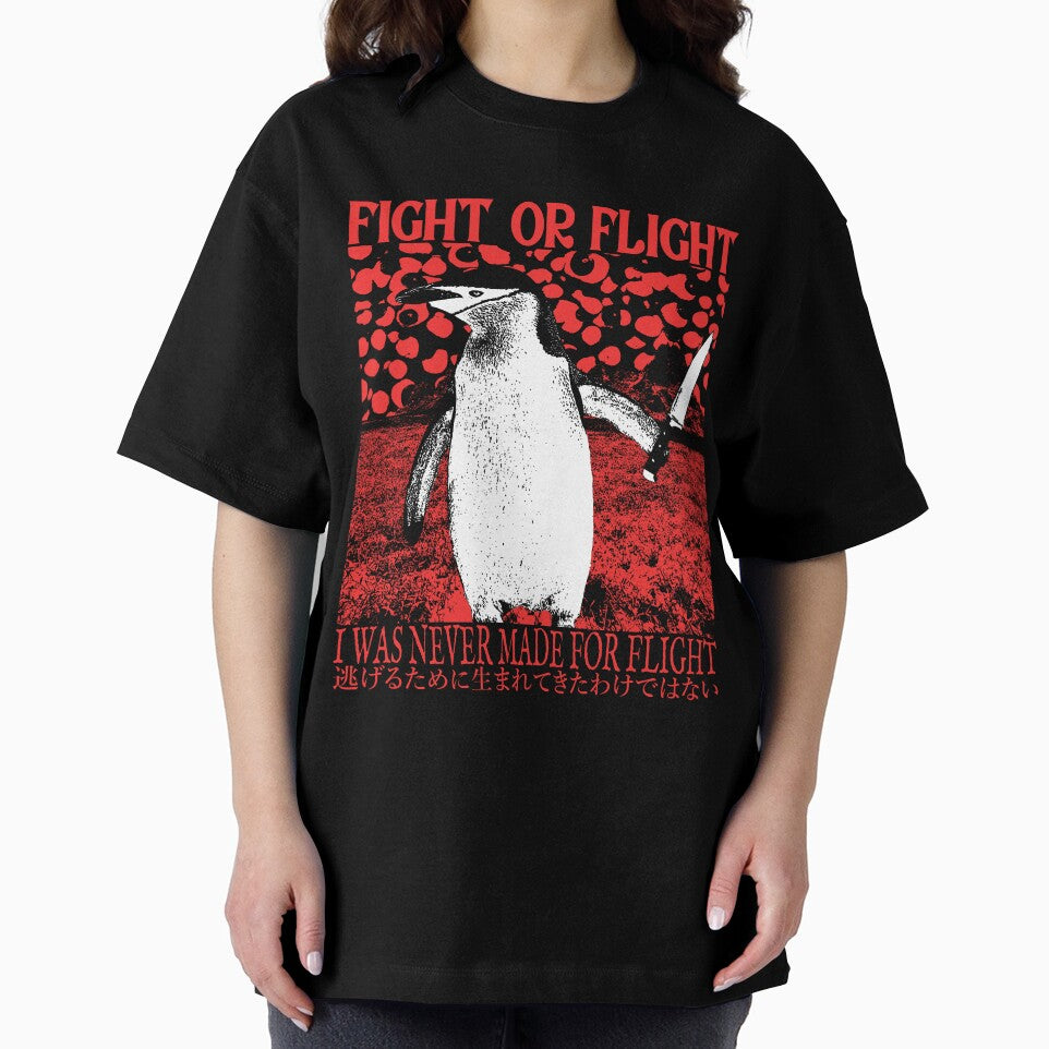 Fight or Flight Penguin by VintageMedatsu
