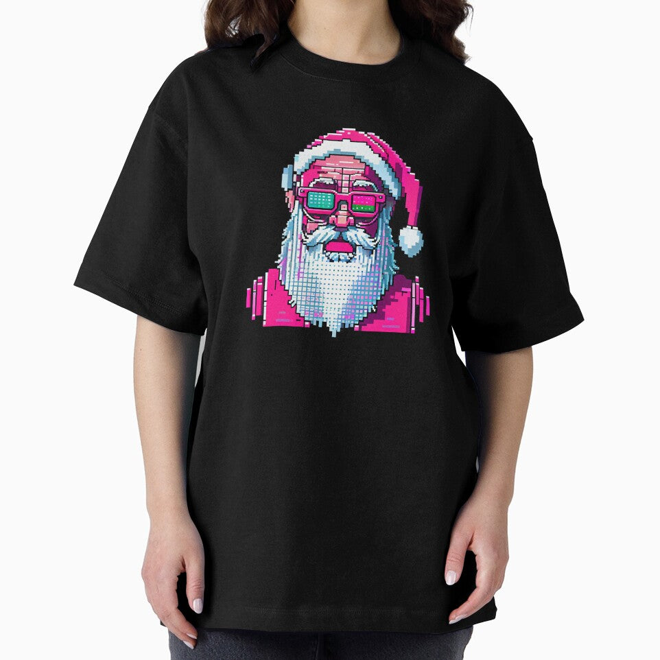 Santa with sunglasses. 2 by Pixelarium T-Shirts, Hoodie, Sweatshirt | BlankRebels.com (Image 2)