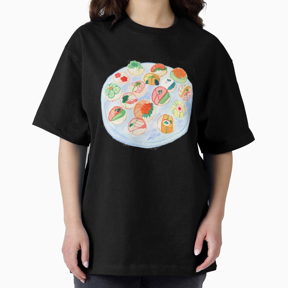 Plate of Sushi by Niina  Niskanen T-Shirts, Hoodie, Sweatshirt | BlankRebels.com (Image 2)