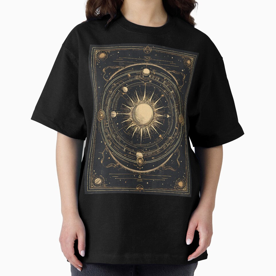 Historical Antique Astronomical Diagram by bapupa T-Shirts, Hoodie, Sweatshirt | BlankRebels.com (Image 2)