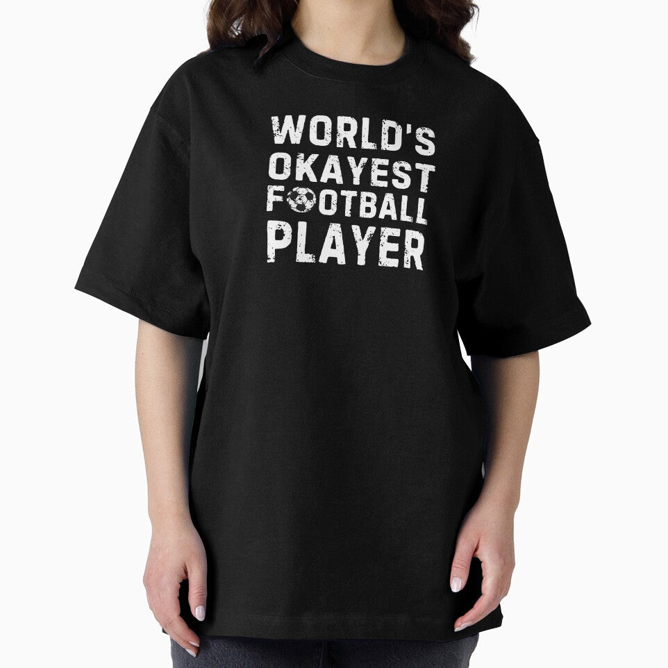 World's Okayest Football Player Sarcastic Footballer by StrideSuccess