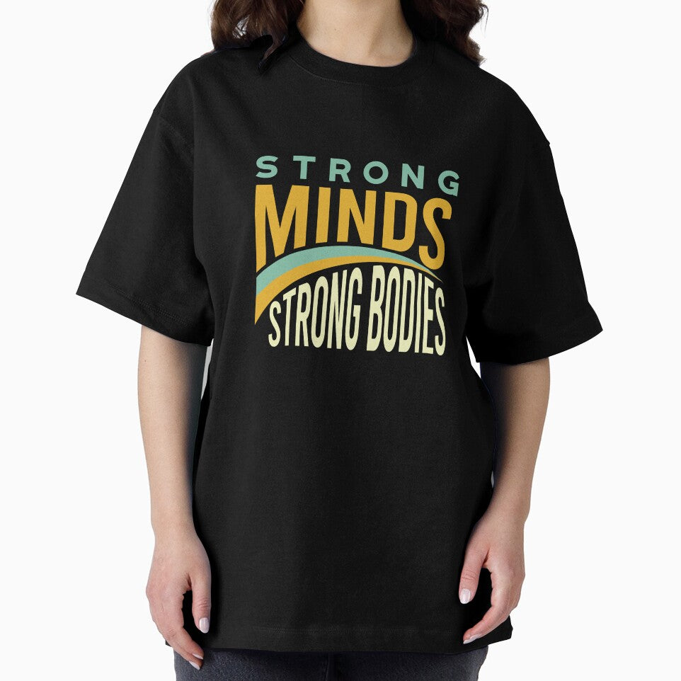 Fitness Motivation Strong Minds Strong Bodies by whyitsme T-Shirts, Hoodie, Sweatshirt | BlankRebels.com (Image 2)