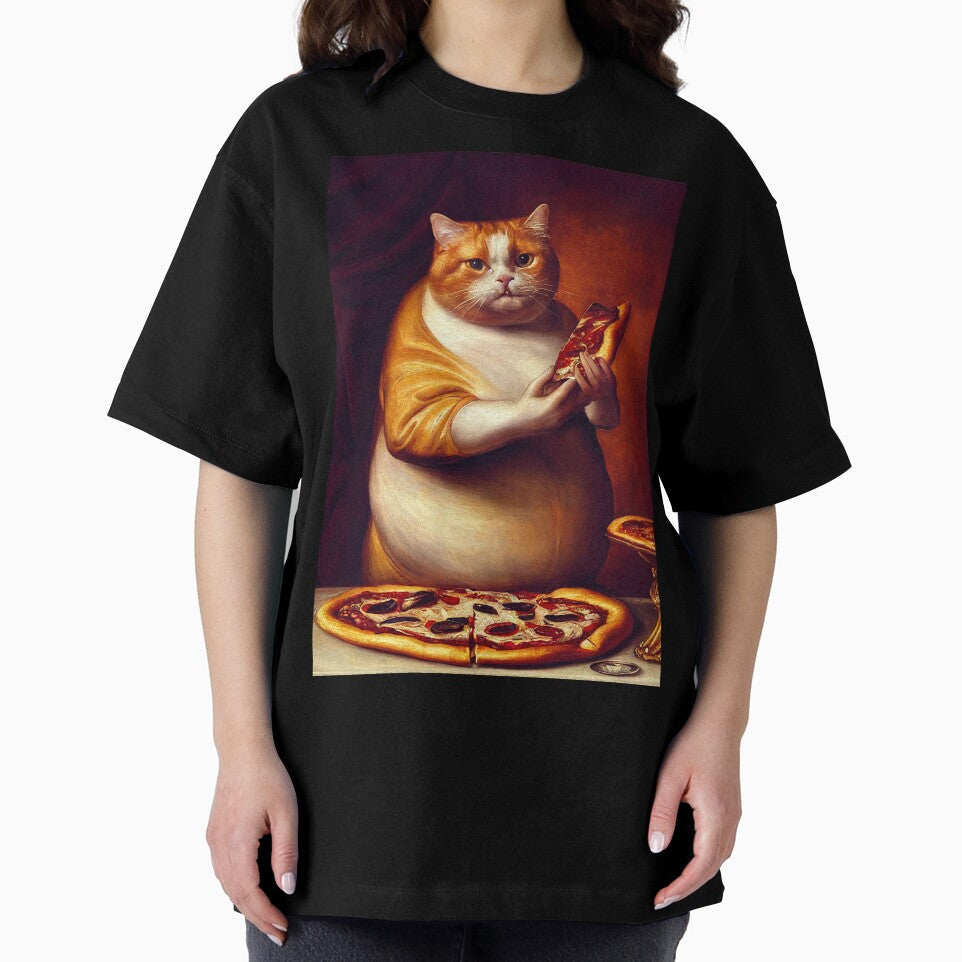 Pizza Cat by ladarkepoque