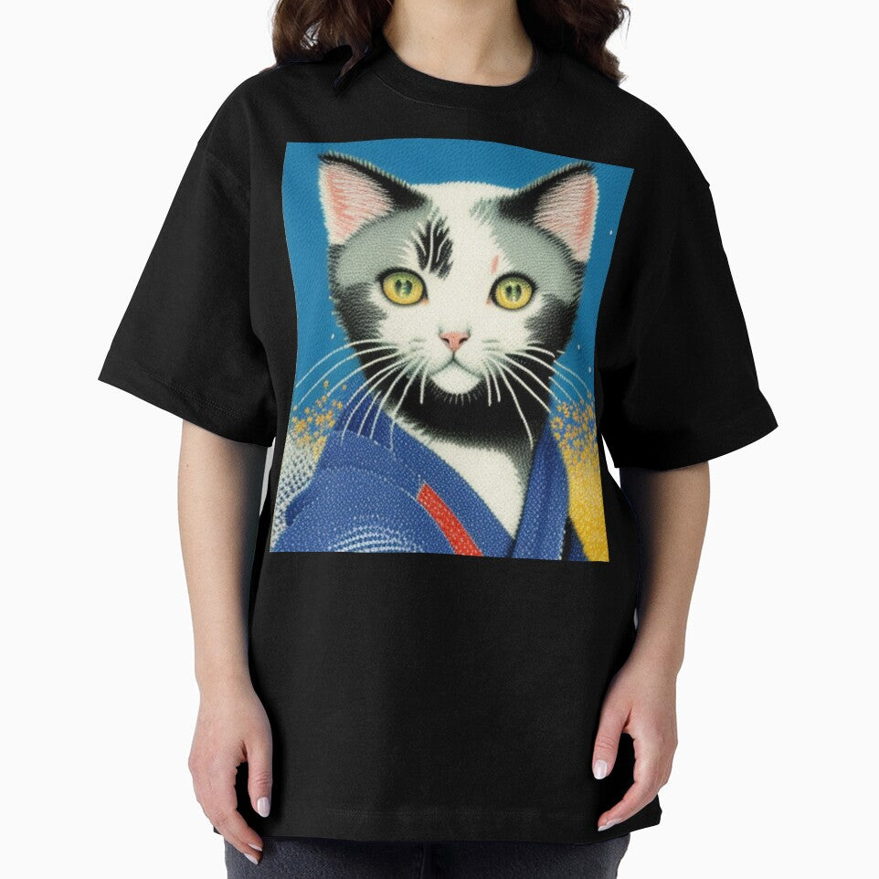 Cat Japanese art style by Roxburylane T-Shirts, Hoodie, Sweatshirt | BlankRebels.com (Image 2)