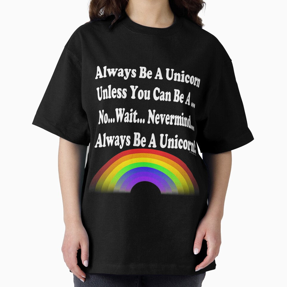 Always Be A Unicorn with Rainbow by CoolApparelShop T-Shirts, Hoodie, Sweatshirt | BlankRebels.com (Image 2)