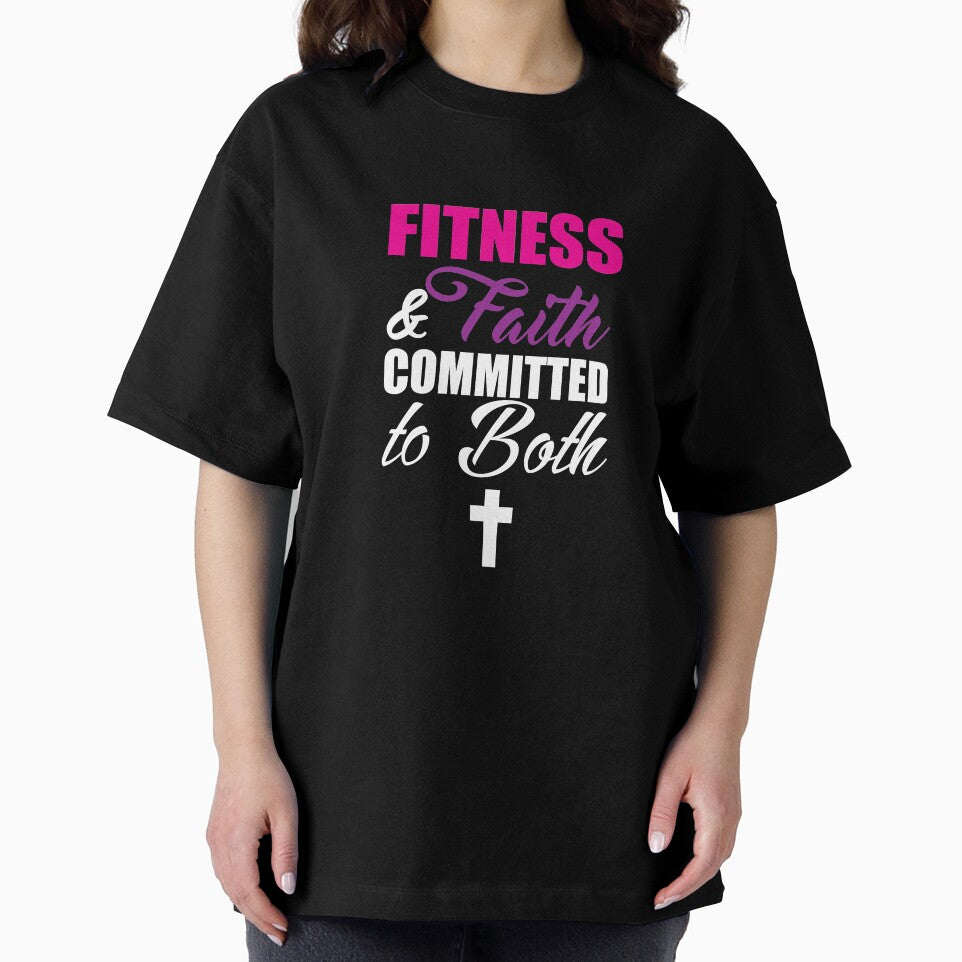 Fitness and Faith Committed to Both Married Gym Jesus Tee by shoutoutshirtco Hoodie, Sweatshirt | BlankRebels.com (Image 2)