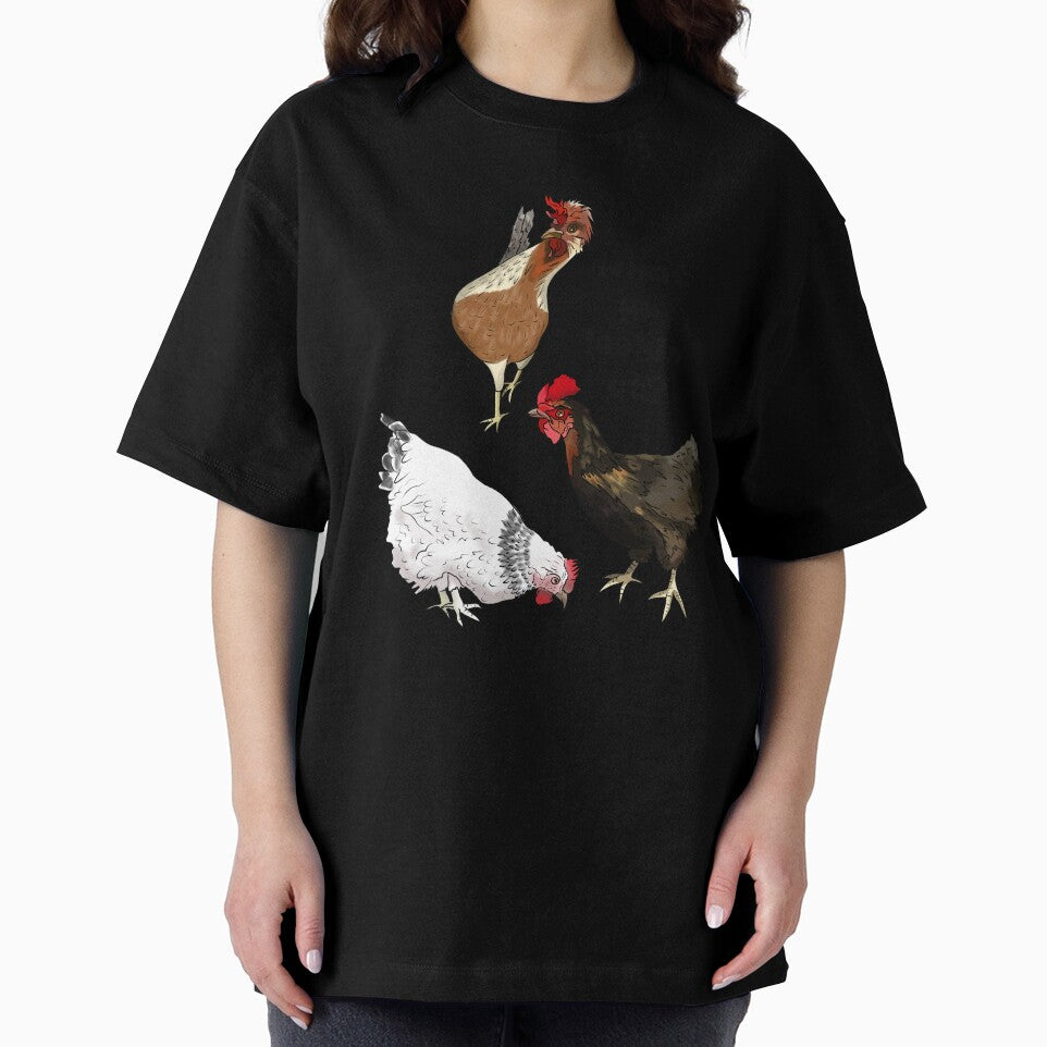 cartoon chickens by BeingNow