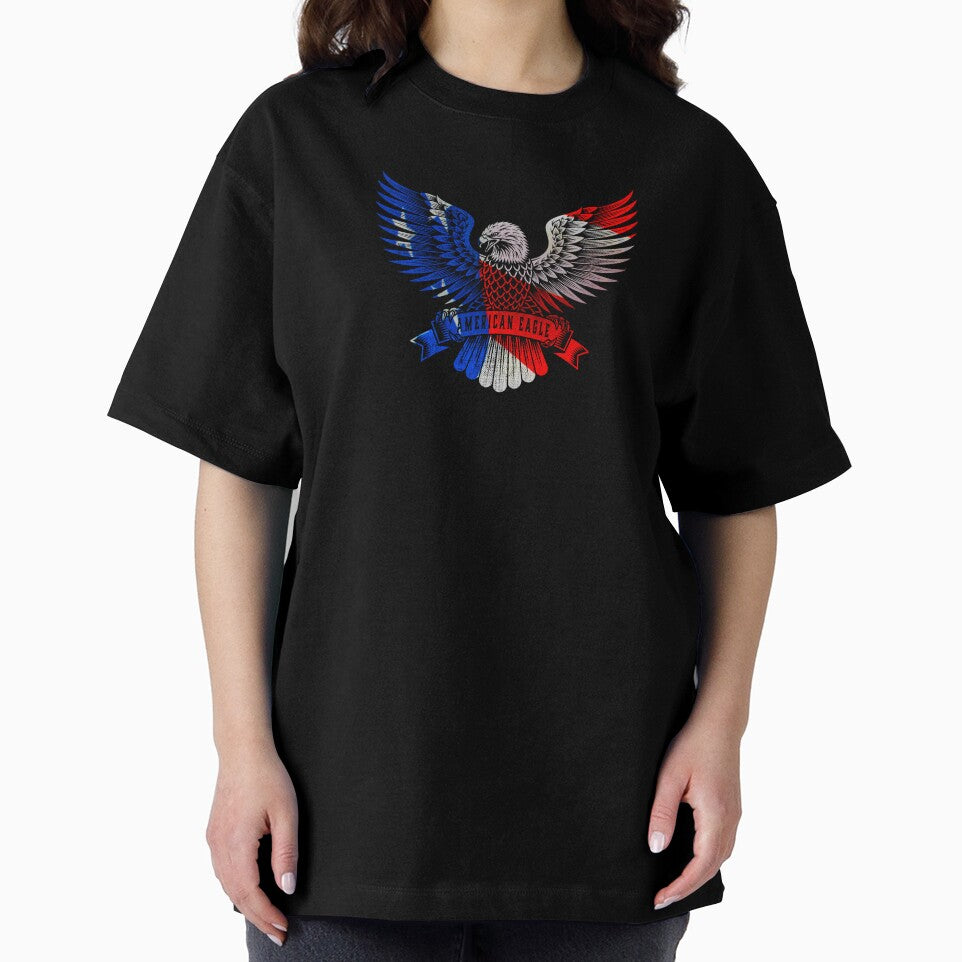 American Eagle & Flag Colours by John MacPherson Allan T-Shirts, Hoodie, Sweatshirt | BlankRebels.com (Image 2)