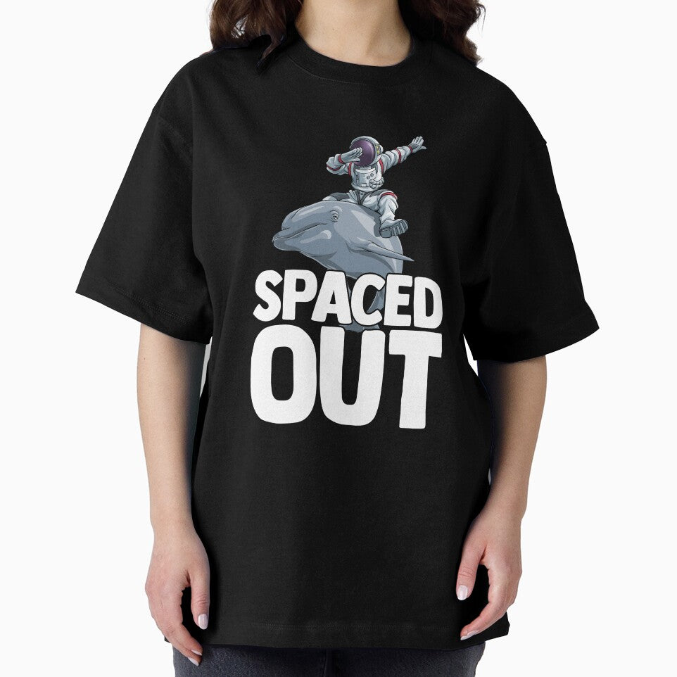 Spaced Out Astronaut Dolphin Outserspace Science Geek by Bendthetrend T-Shirts, Hoodie, Sweatshirt (Image 2)