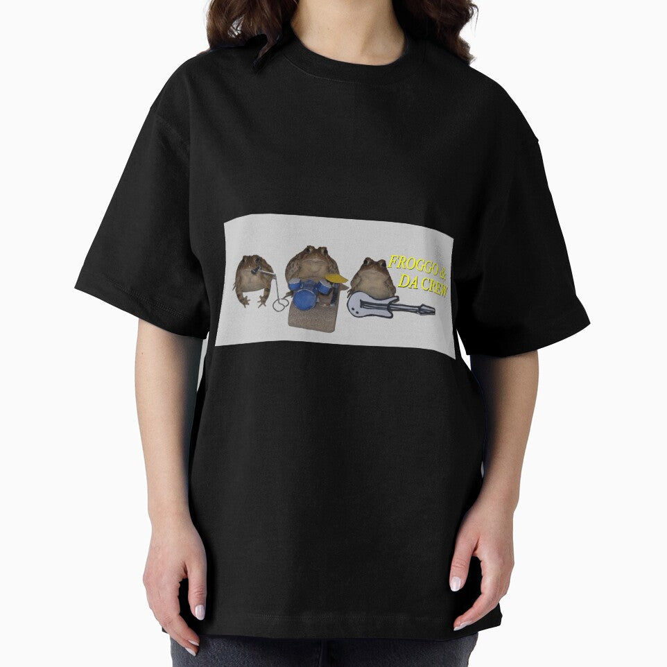 Froggo And Da Crew Meme,  Frog Band, Frog Meme, Frog Crused Images by Susanspy007 T-Shirts, Hoodie, Sweatshirt (Image 2)