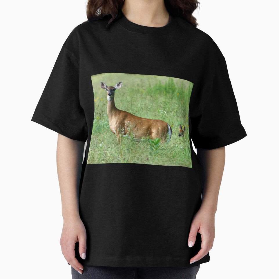 Doe in the field by Enola Gay Wagner T-Shirts, Hoodie, Sweatshirt | BlankRebels.com (Image 2)