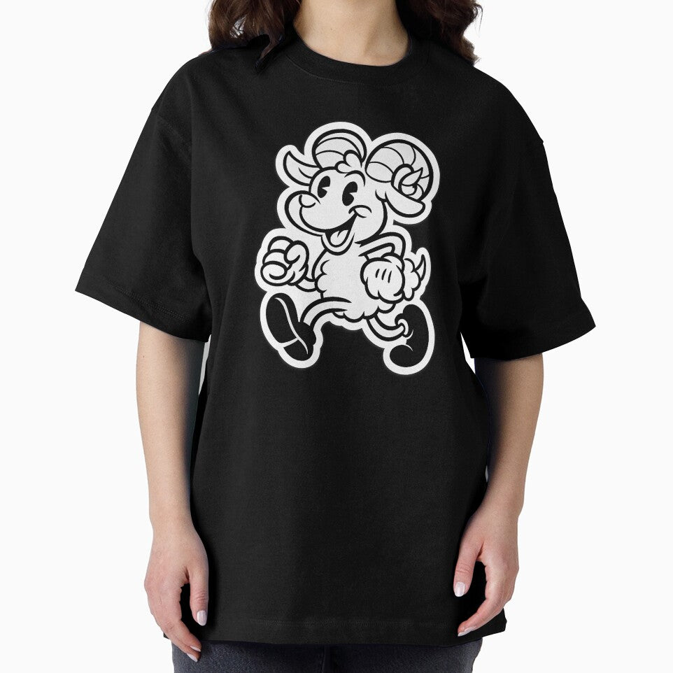 Aries Cartoon Zodiac – Sticker & Tee by Meta Mirage Hoodie, Sweatshirt | BlankRebels.com (Image 2)