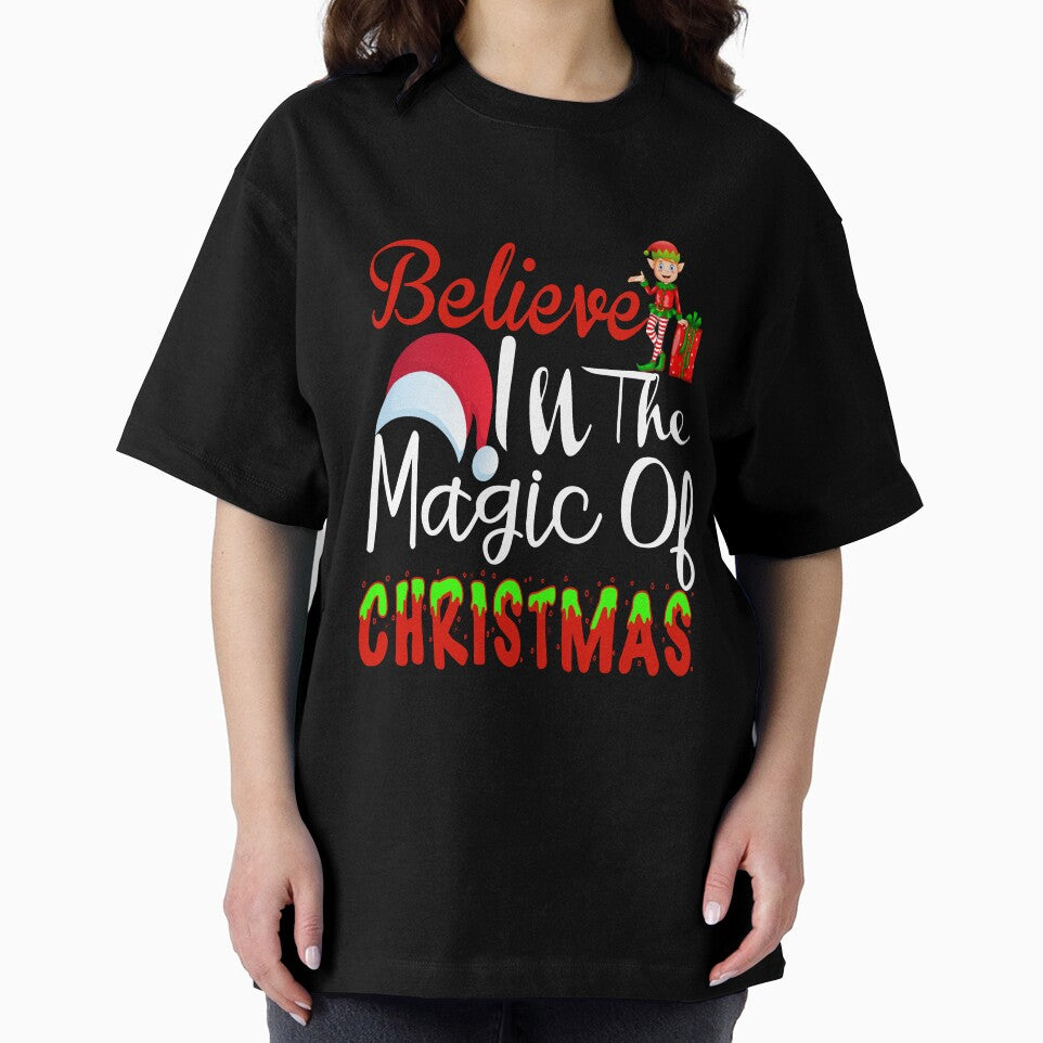 Believe In The Magic Of Christmas - Christmas Is Coming by Delandor T-Shirts, Hoodie, Sweatshirt | BlankRebels.com (Image 2)