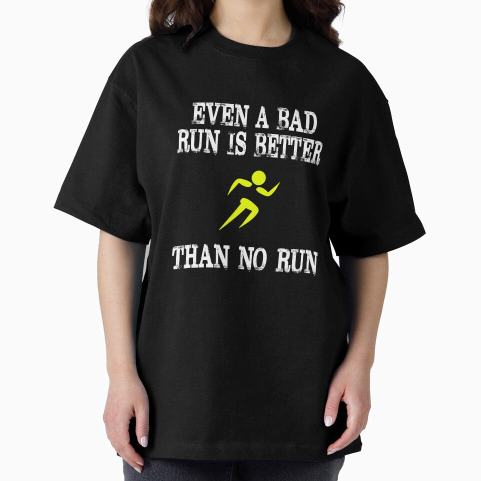 Funny Running Design Even a Bad Run by drwigglebutts T-Shirts, Hoodie, Sweatshirt | BlankRebels.com (Image 2)