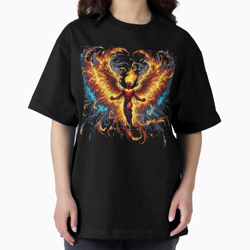 Fire Wings Superhero Football: Unstoppable Power on the Field by sanattasarim