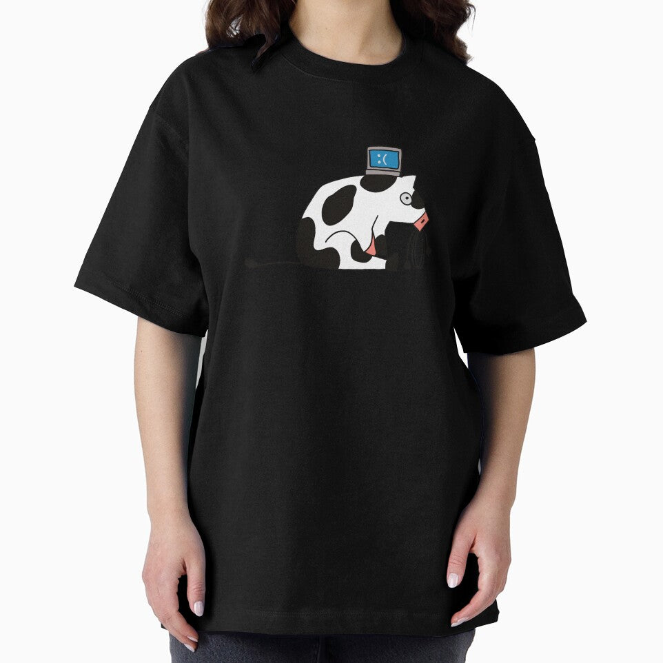 Computer cow by Do0dlebug T-Shirts, Hoodie, Sweatshirt | BlankRebels.com (Image 2)