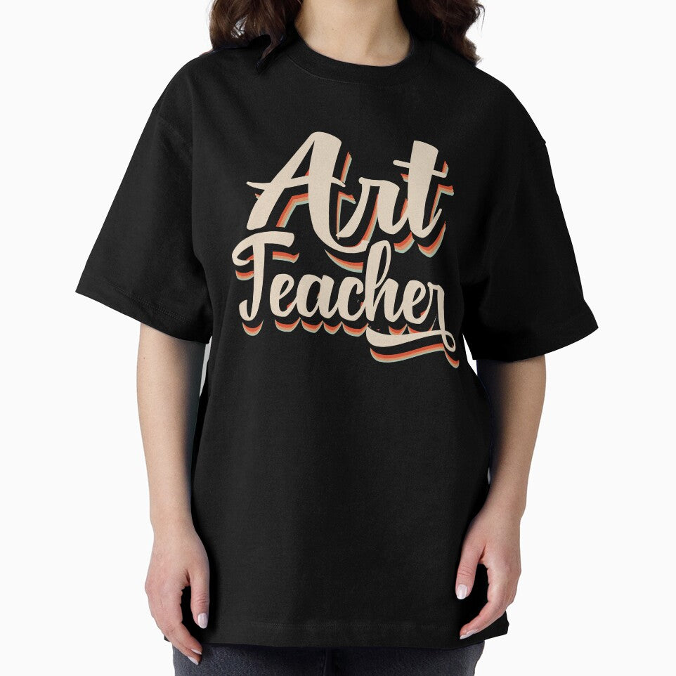 Retro Art Teacher by justie1977 T-Shirts, Hoodie, Sweatshirt | BlankRebels.com (Image 2)