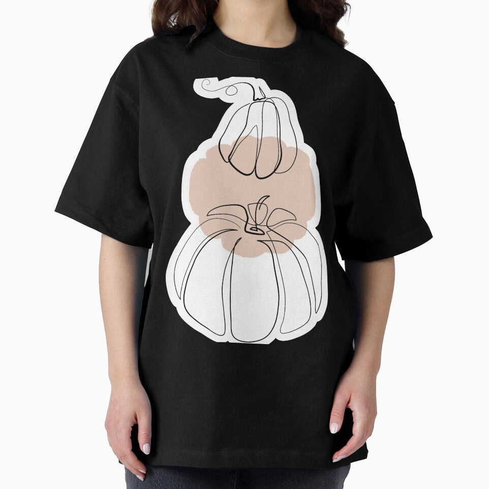 Pumpkins stack - Minimal line art by InspiRin T-Shirts, Hoodie, Sweatshirt | BlankRebels.com (Image 2)