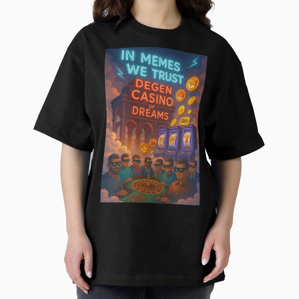 Degen Casino of Dreams by Bored Elon T-Shirts, Hoodie, Sweatshirt | BlankRebels.com (Image 2)