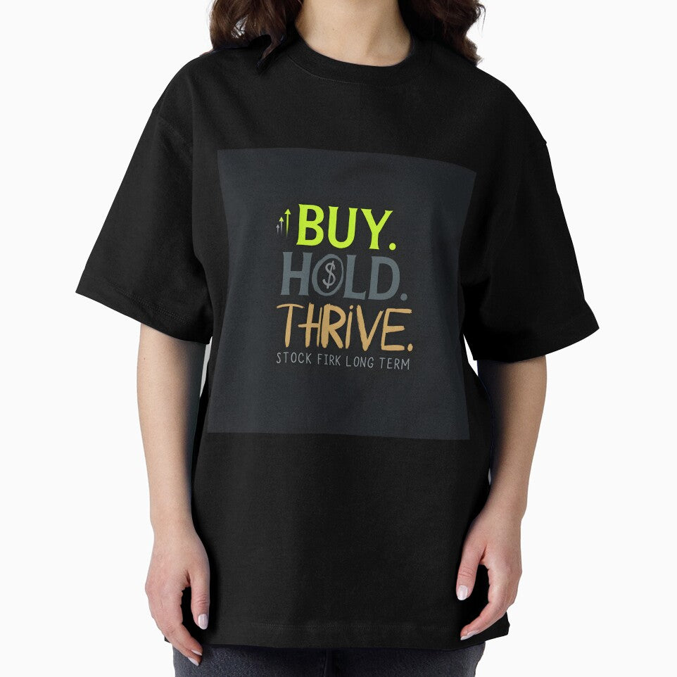 Buy, Hold and Thrive - Finance Tee by Nene's design Hoodie, Sweatshirt | BlankRebels.com (Image 2)