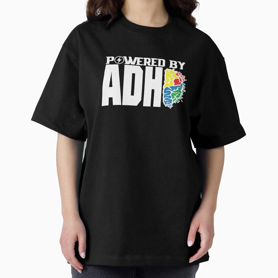 Powered By ADHD by MindsArtDesign T-Shirts, Hoodie, Sweatshirt | BlankRebels.com (Image 2)