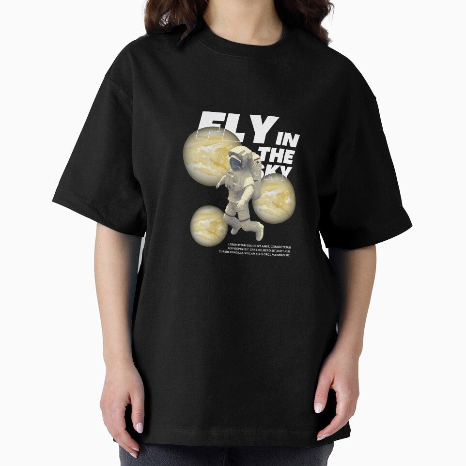 Fly in the Sky Astronaut by Tarek20006 T-Shirts, Hoodie, Sweatshirt | BlankRebels.com (Image 2)