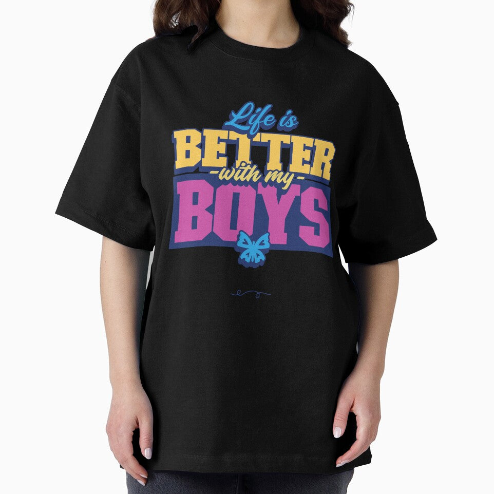 Life is better with my boys by sydney-syder T-Shirts, Hoodie, Sweatshirt | BlankRebels.com (Image 2)