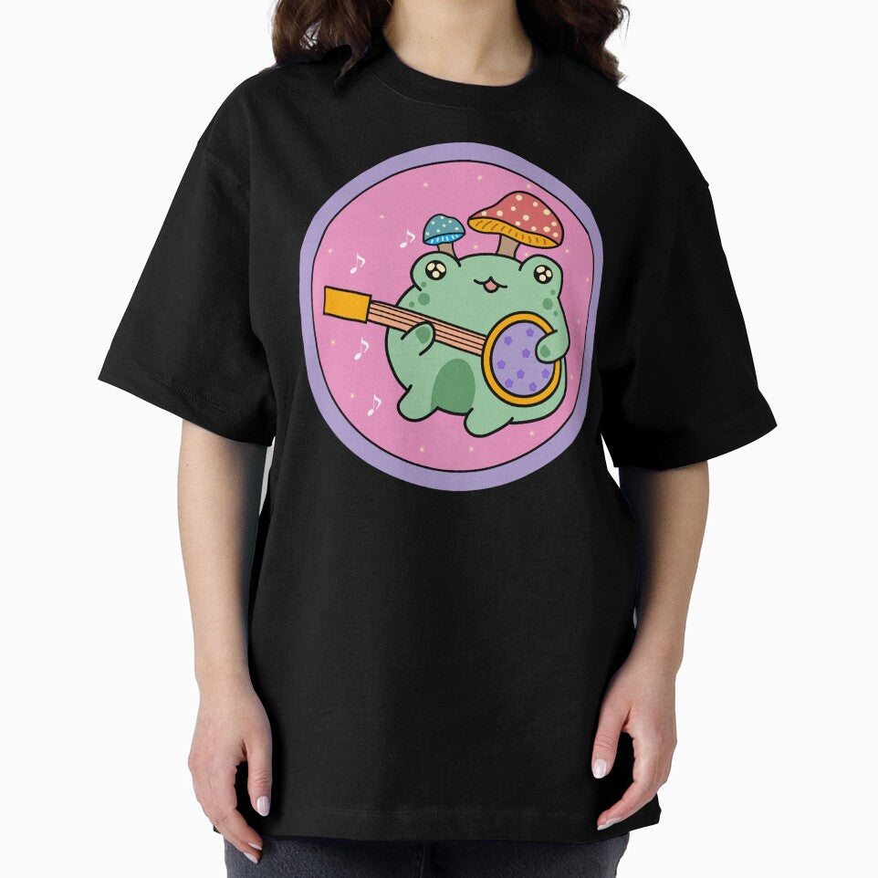 Frog playing banjo by Quacktails T-Shirts, Hoodie, Sweatshirt | BlankRebels.com (Image 2)