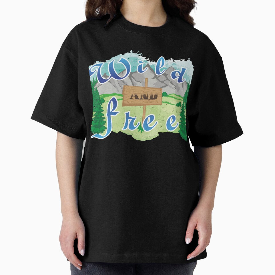Camping wild and free by schoolarts T-Shirts, Hoodie, Sweatshirt | BlankRebels.com (Image 2)