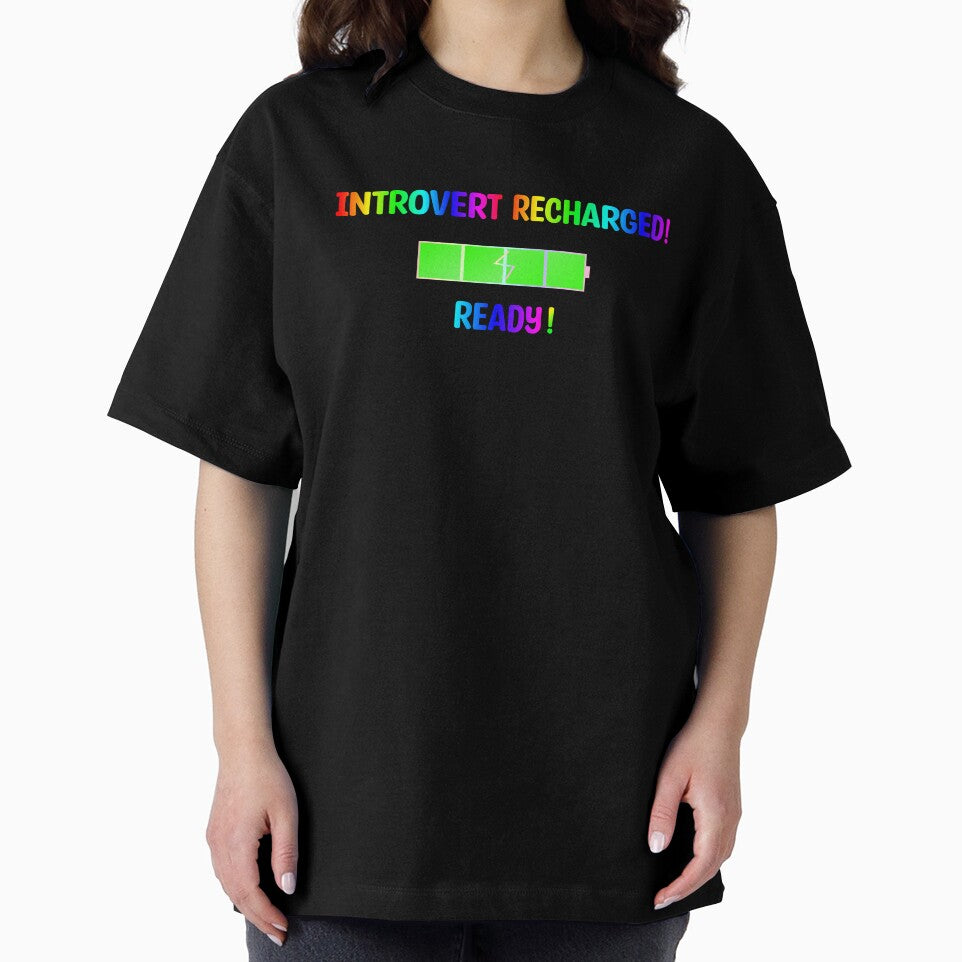 Introvert Social Energy Recharged by SanguineDesigns T-Shirts, Hoodie, Sweatshirt | BlankRebels.com (Image 2)